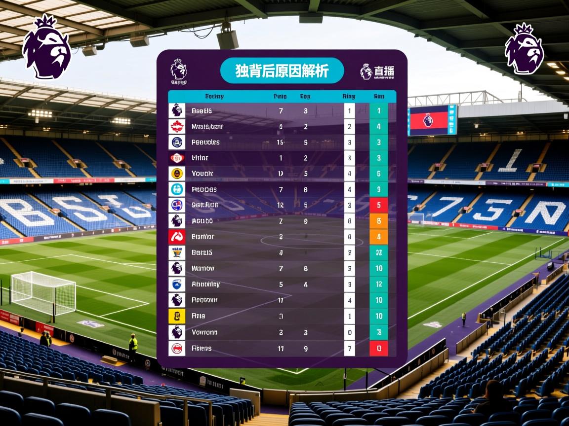 独家英超积分榜变化背后原因解析
